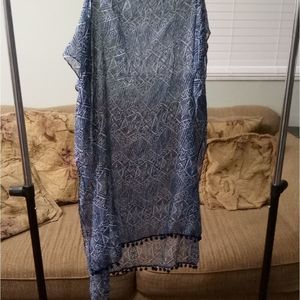 Women's Blue Scarf